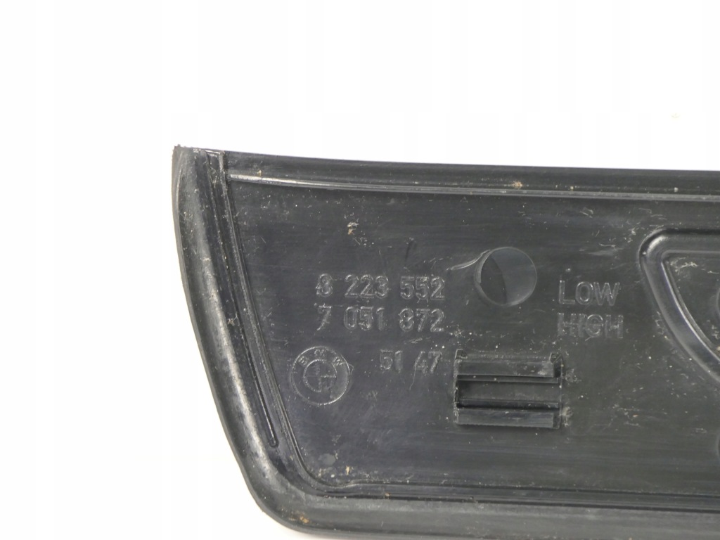 Молдинг накладка эмблема logo порог перед правый  передняя правая bmw 7 e65 01- Киев