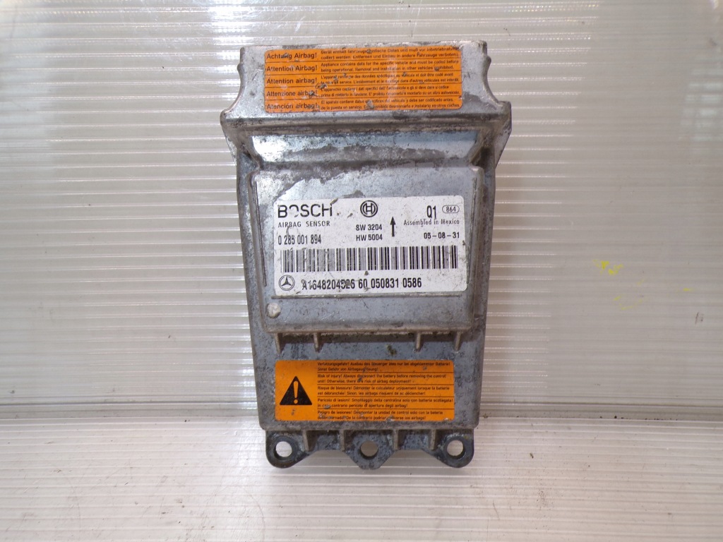 фото №1, Модуль датчик подушок подушка безпеки mercedes w164 1648204526