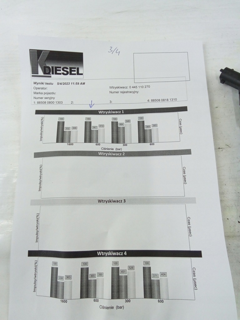 фото №5, I875 форсунка chevrolet captiva 2.0d 96440397