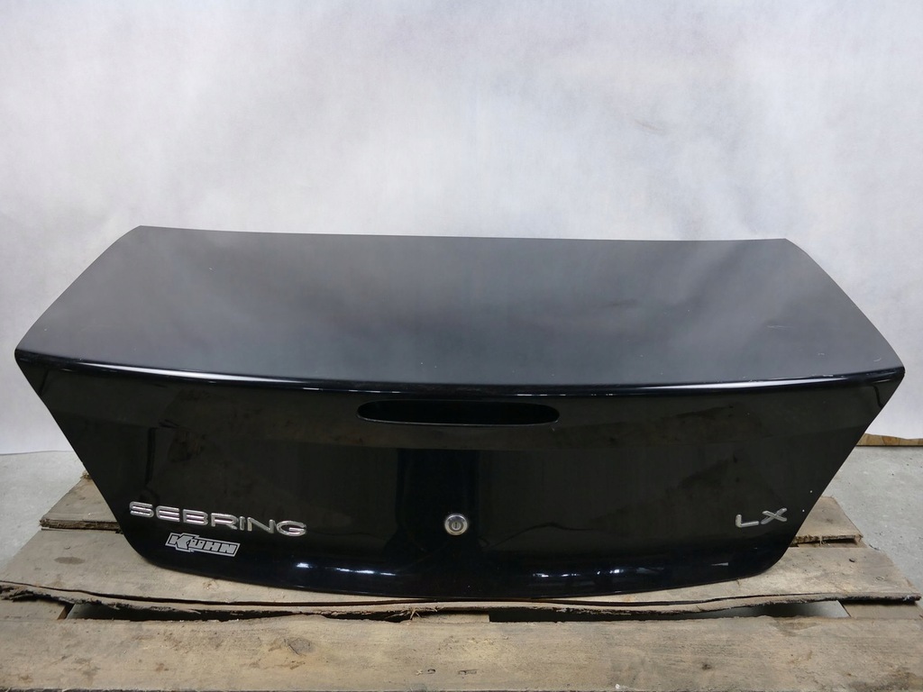 фото №1, Chrysler sebring крышка багажника багажника czarna 00-06