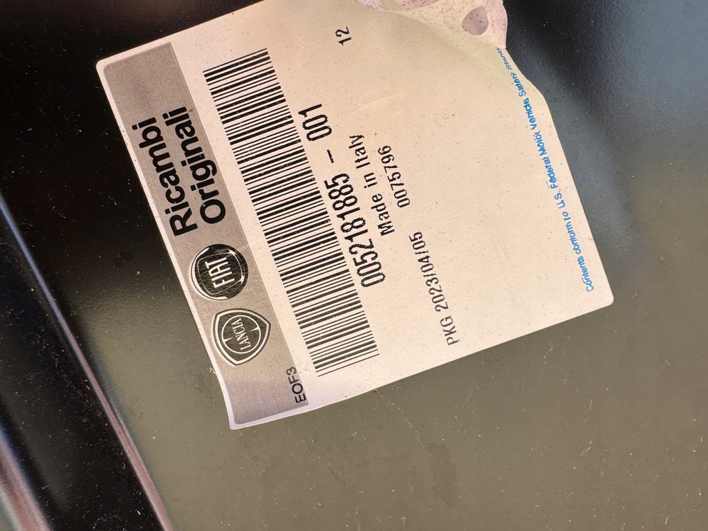 фото №8, Fiat 500 ii 500e крыло задняя задний правый новый org