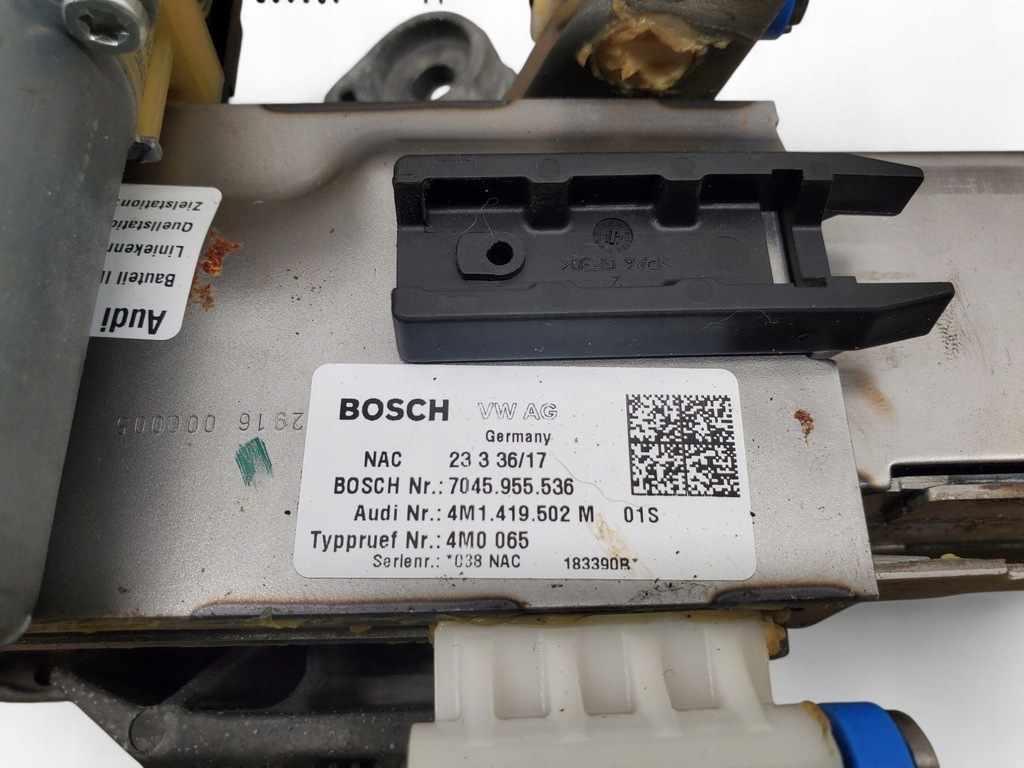 фото №7, Audi q7 4m 80a907705 колонка рулевая