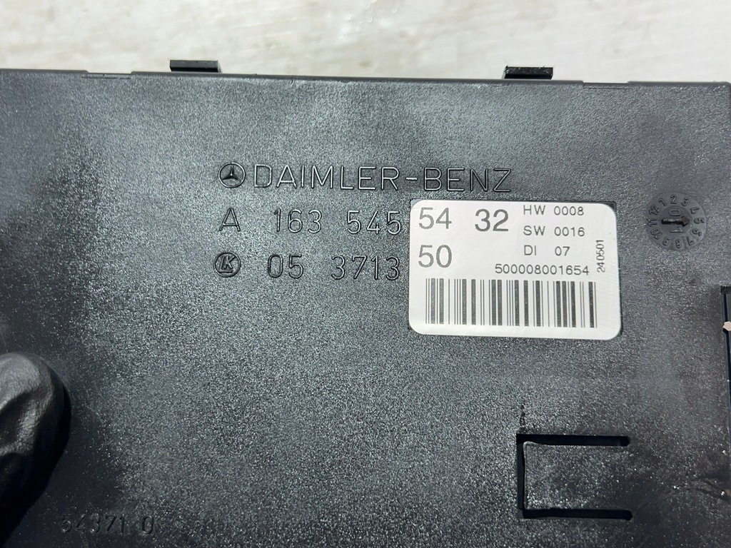 фото №7, Mercedes ml w163 модуль комфорта a1635455432