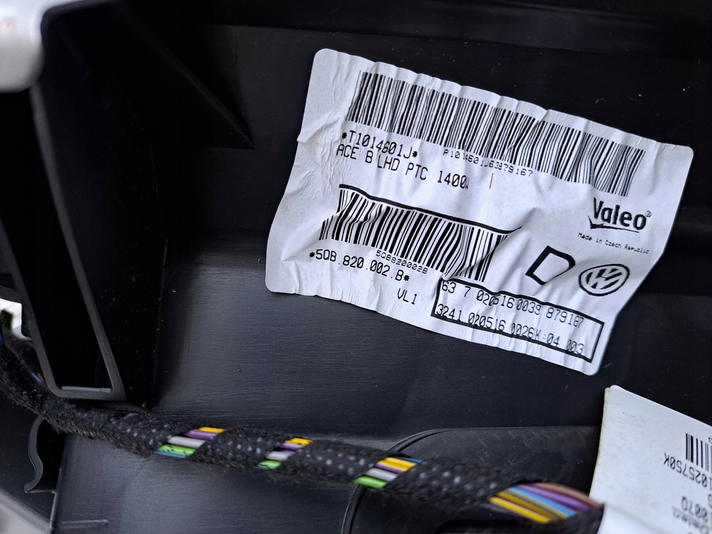 фото №12, Vw touran 5ta отопитель балка