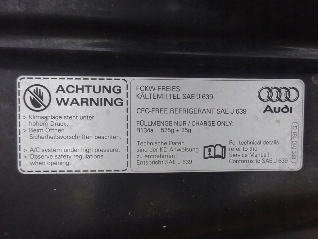 фото №12, Audi tt 8j 06-14 капот крышка двигателя оригинал oem czarna ly9b pod цвет