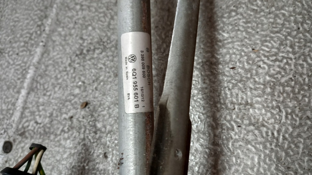 фото №5, Механизм дворник vw polo 03r 1.2b