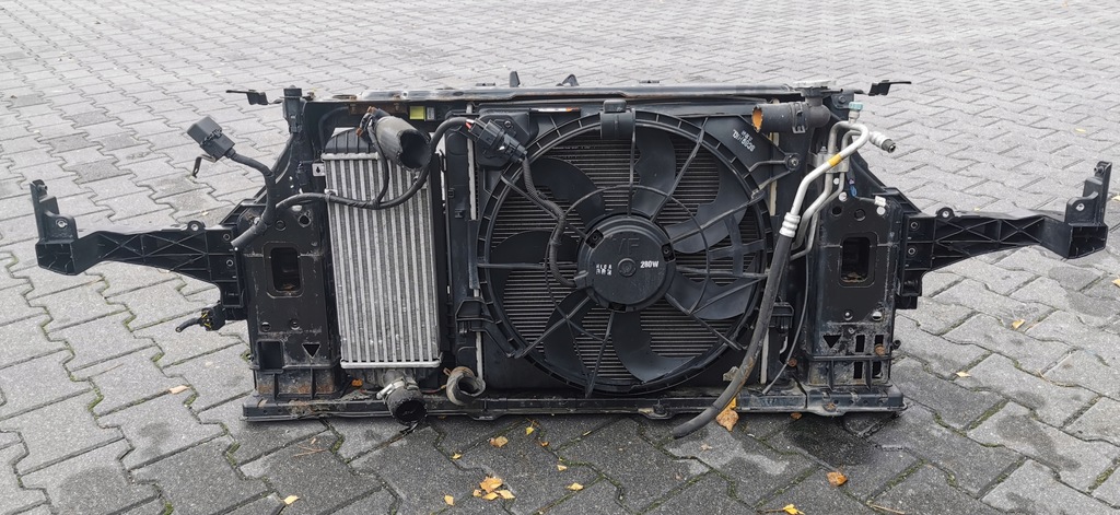 фото №5, Pas передний усилитель радиатор вентилятор балка hyundai i40 1.7 crdi