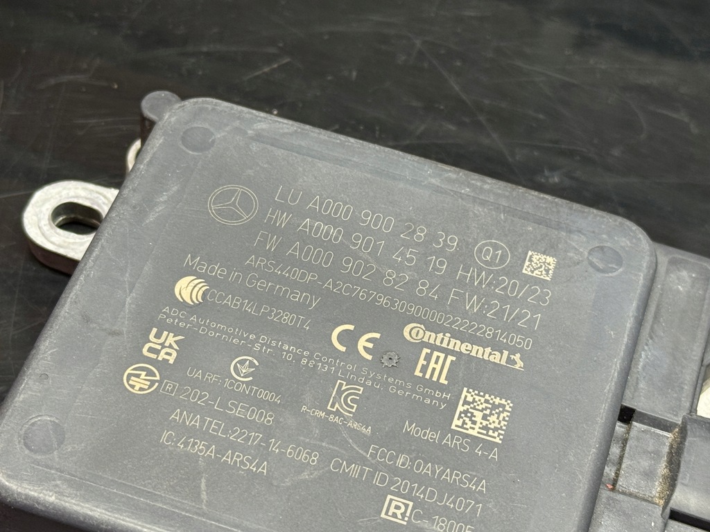 фото №3, Mercedes w213 радар distronic a0009002839