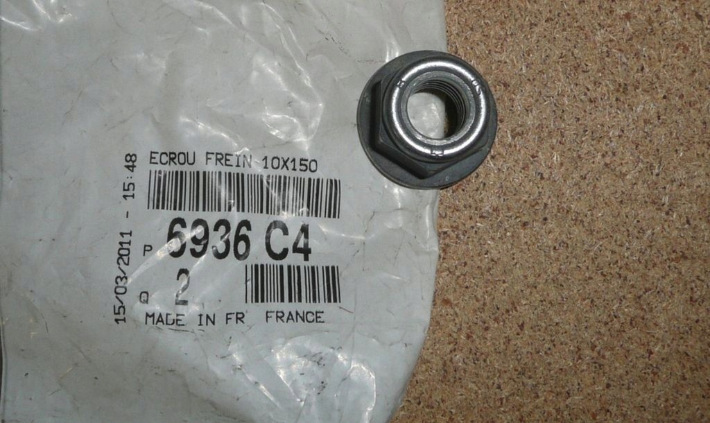 фото №1, Гайка амортизатор. c c5 iii 6936.c4 af