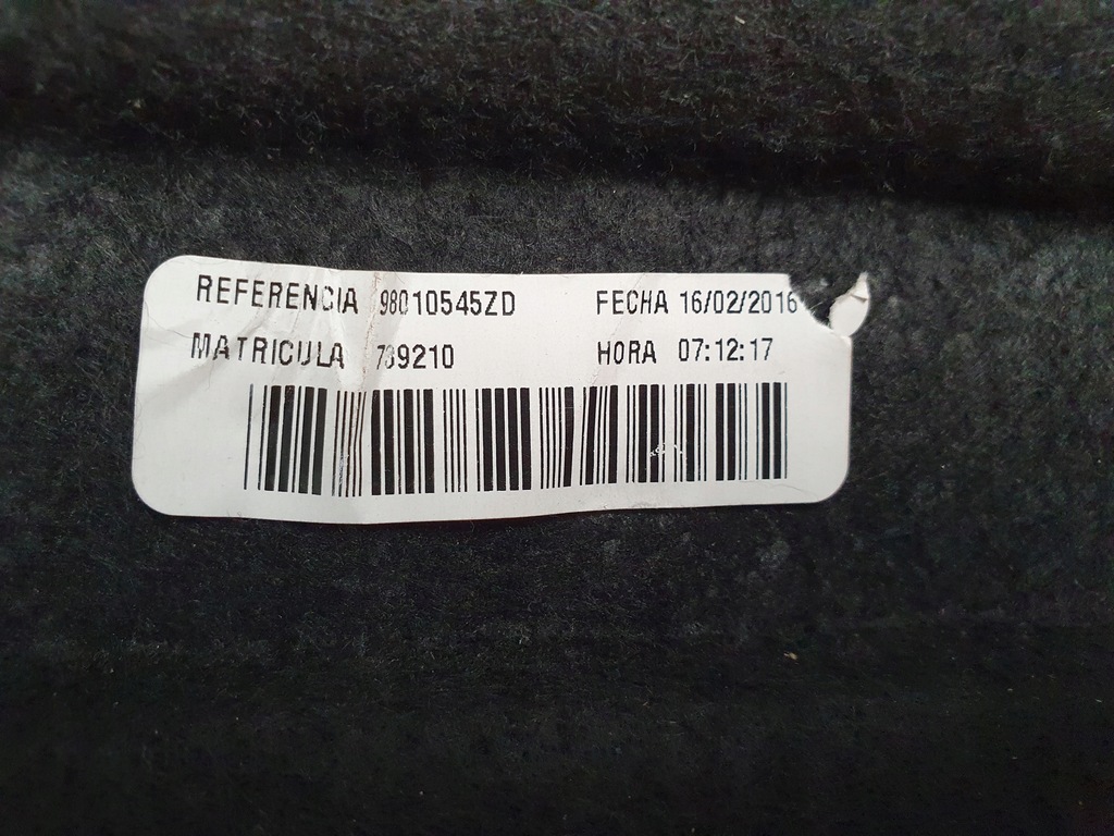 фото №5, Обшивка килимок багажника citroen c4 picasso ii