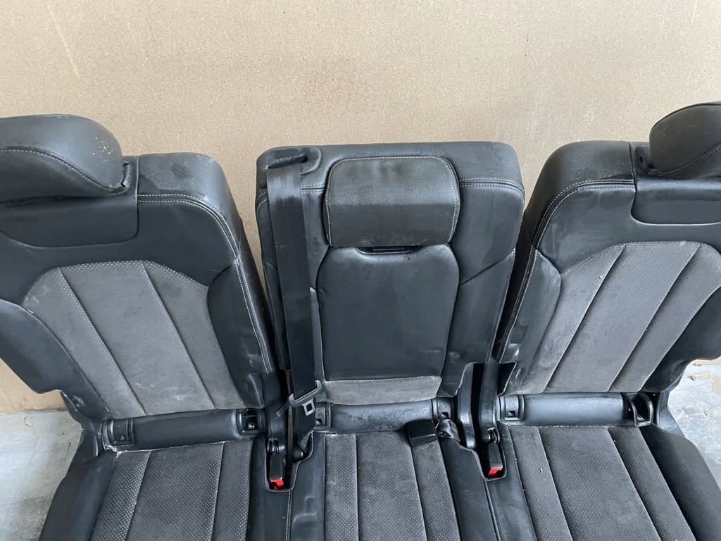 фото №10, Заднее сиденье audi q7 4m кожа alcantara