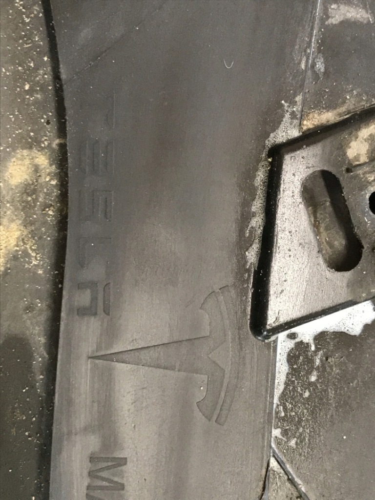 фото №12, Tesla model s диффузор бампера задняя плита