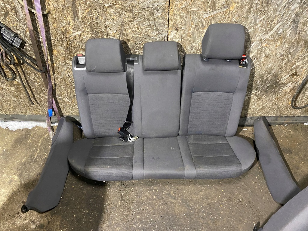 фото №6, Vw golf v сиденья заднее сиденье комплект