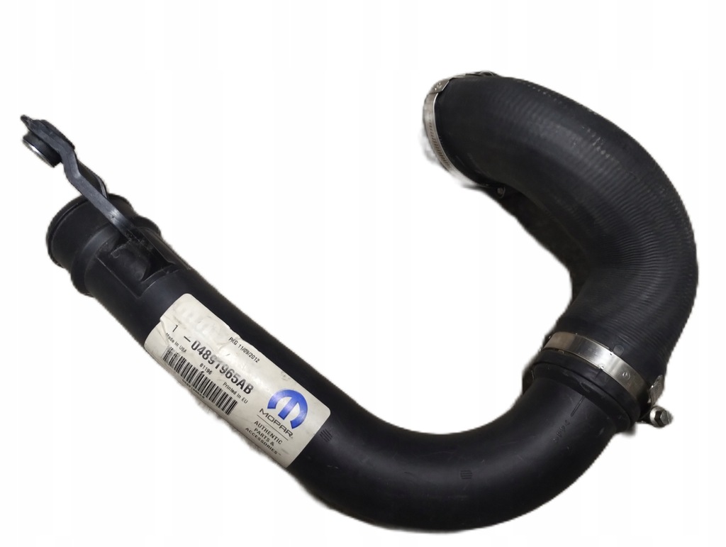 фото №1, Jeep compas труба wąż интеркулер 04891965ab