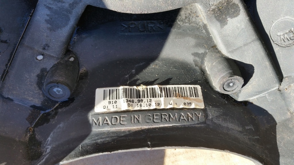 фото №11, Подушка воздуховод mercedes vito viano w639