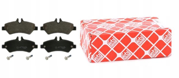 фото №2, Тормозные колодки тормозной. vw crafter 06- задняя