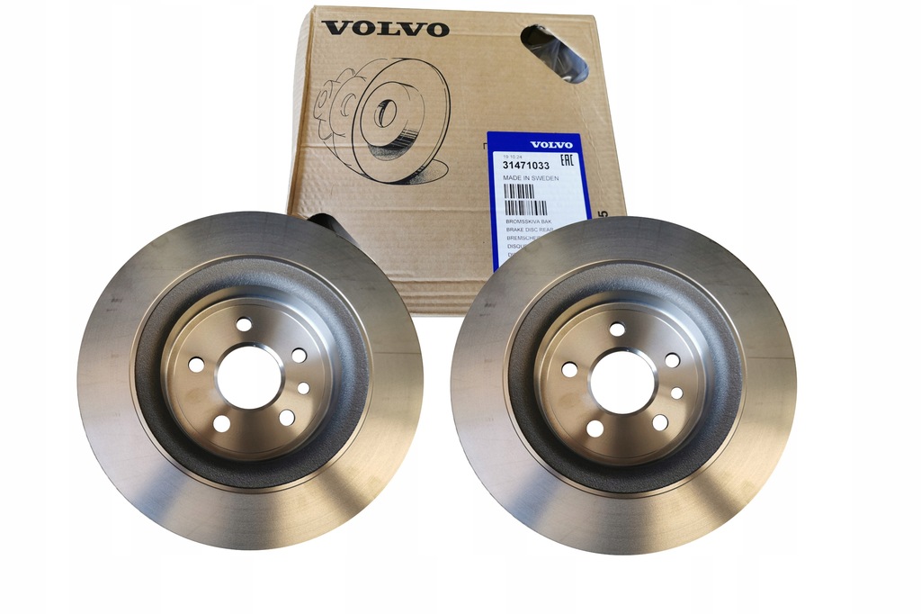 фото №1, Тормозные диски тормозные задняя volvo xc60 i 2008-2017