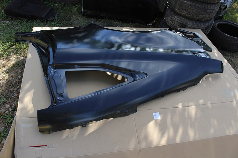 фото №4, Lexus rc 350 rcf обшивка крила чверть правий