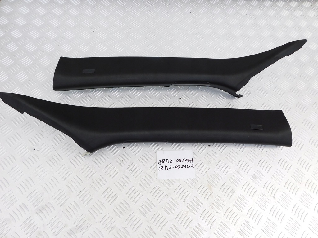 фото №1, Land rover velar пластики стоек j8a2-03513-a j8a2-03512-a