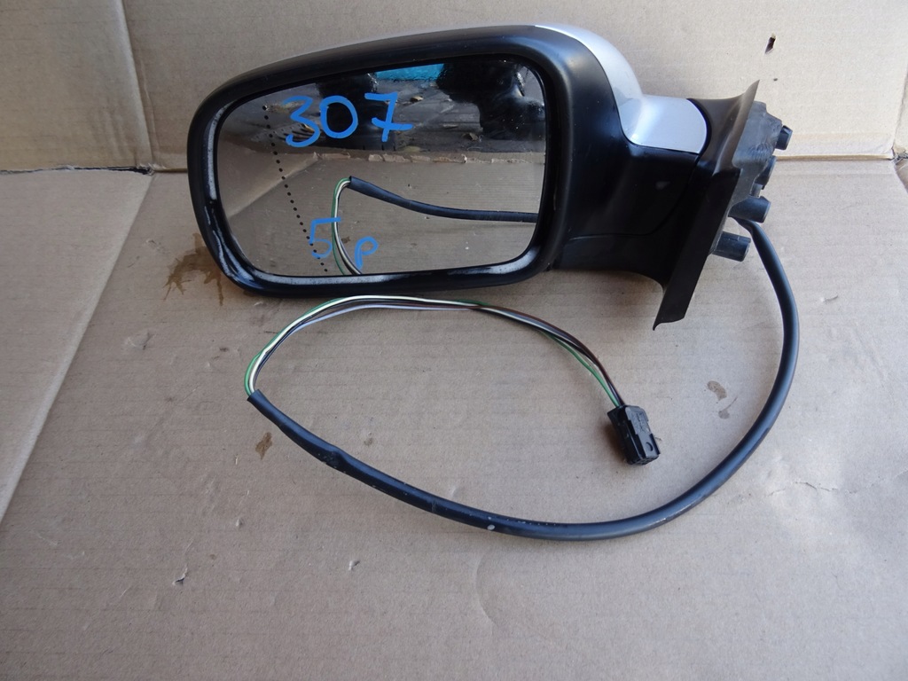 фото №1, Peugeot 307 дзеркало ліва 5 p