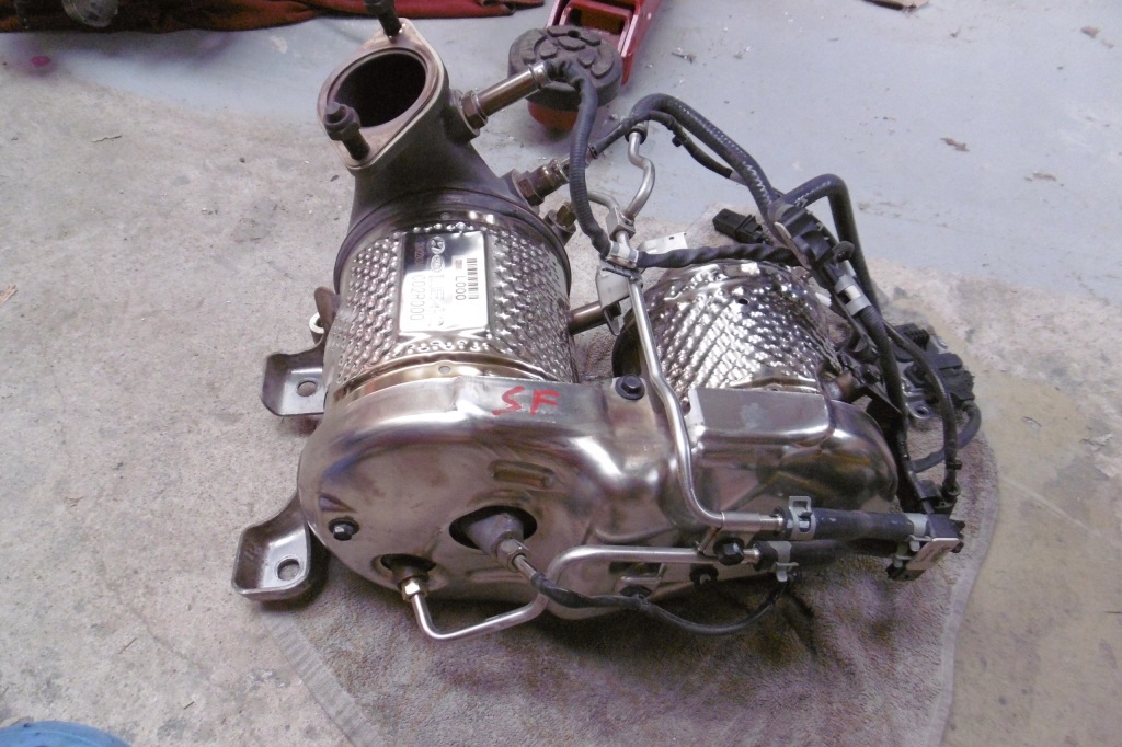 фото №4, Kia sorento iv 21-24 2.2 crdi катализатор santa fe dpf 29640-2r000