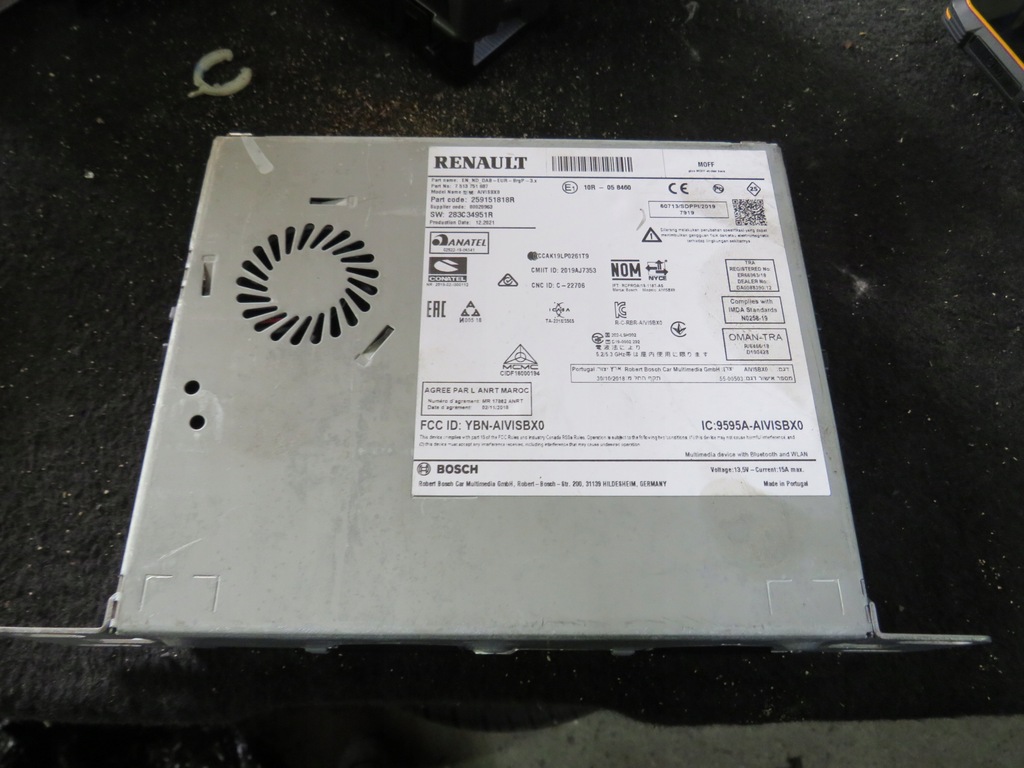 фото №1, Радио 259151818r renault