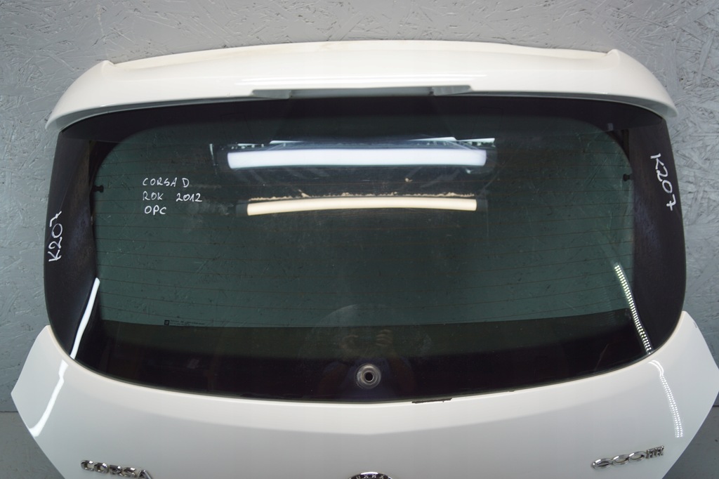 фото №6, Кришка багажника багажника задня opel corsa d opc 3d