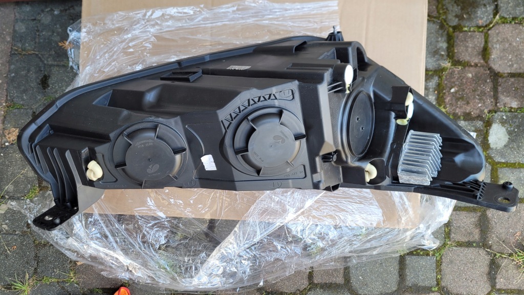 фото №7, Лампа ліва перед передня ford focus mk4 led czarna фара led чорний