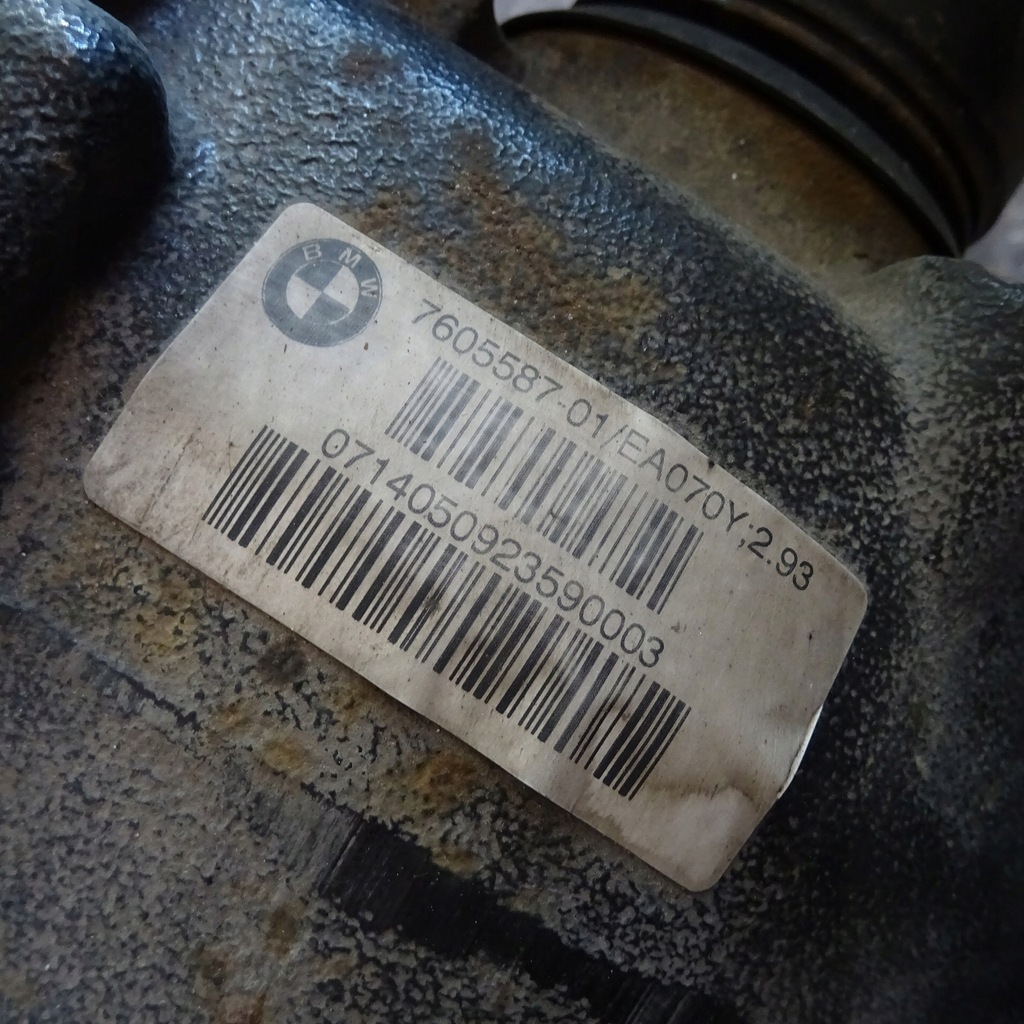 фото №4, Bmw 1 f20 oś задняя балка мост дифференциал комплектная