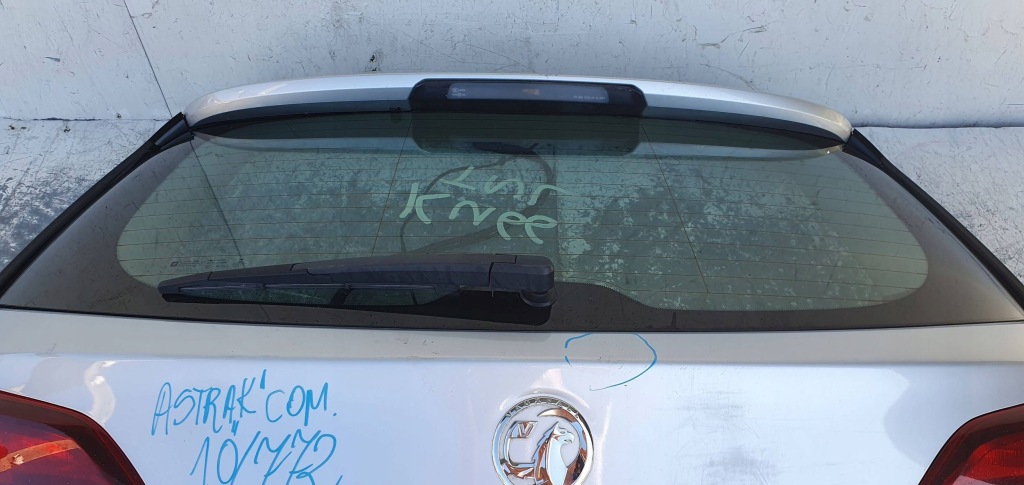 фото №8, Opel astra k kombi задняя задняя крышка багажника багажника