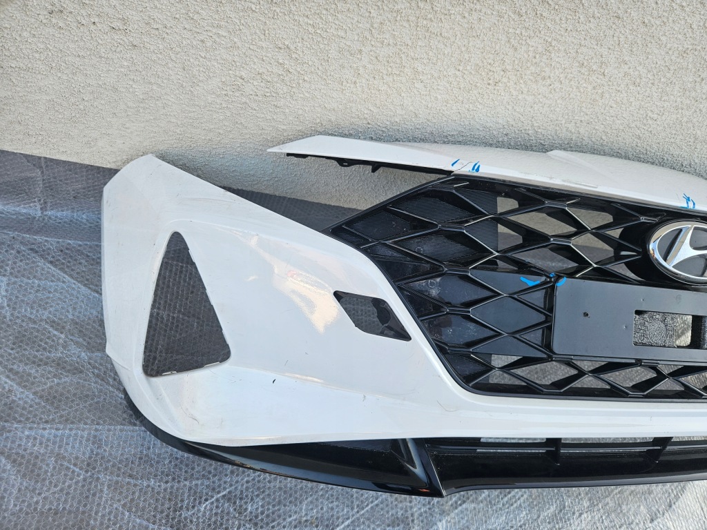 фото №8, Hyundai i20 iii 20-23 бампер перед решётка спойлер абсорбер