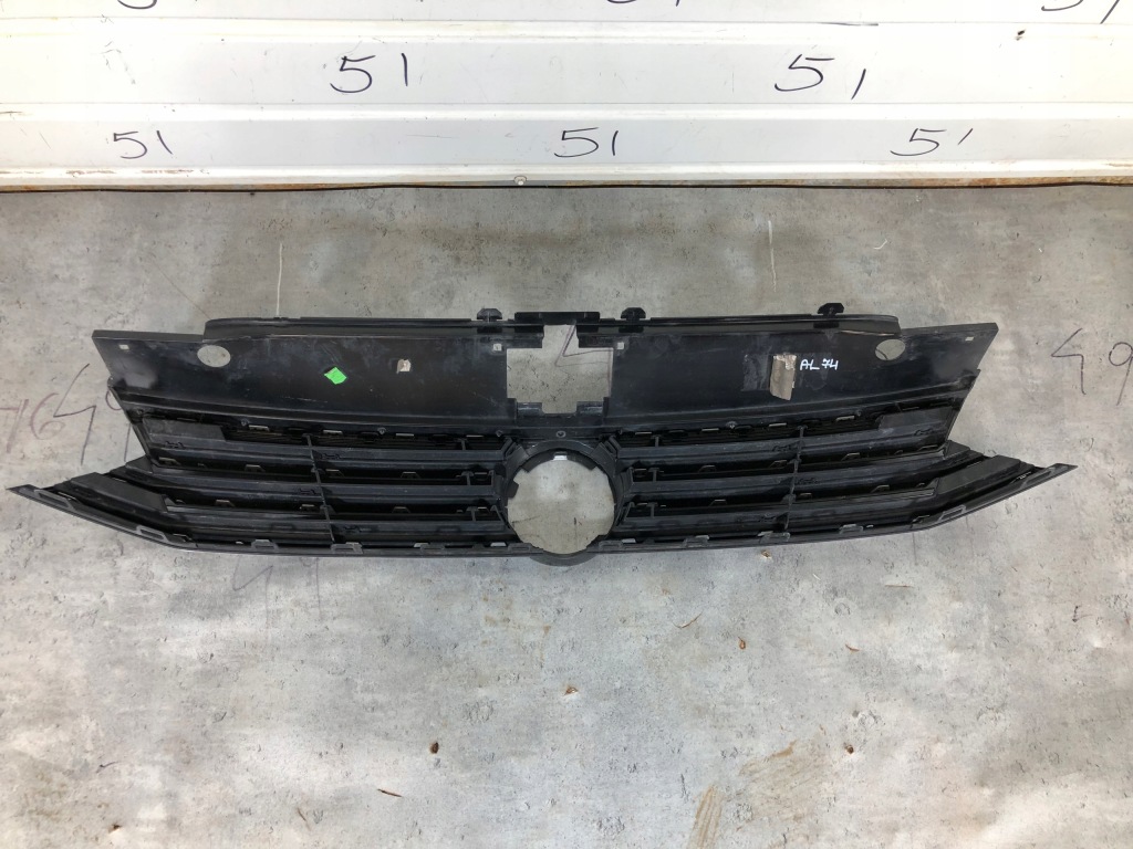 фото №10, Vw passat b8 2014- решётка радиатора решётка радиатора бампер перед передний 3g0853653