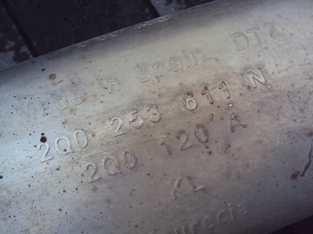 фото №5, Гасник вихлоп seat arona 1.0 tsi 19 r audi a1 82a