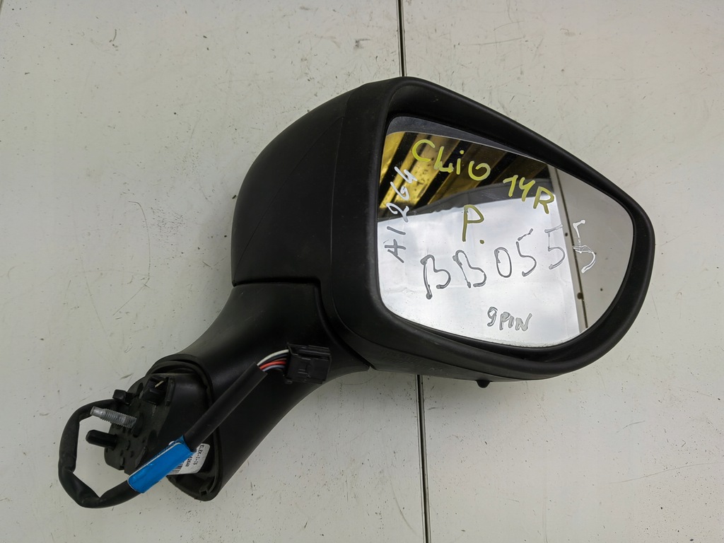 фото №2, Дзеркало праве renault clio iv 9pin eu