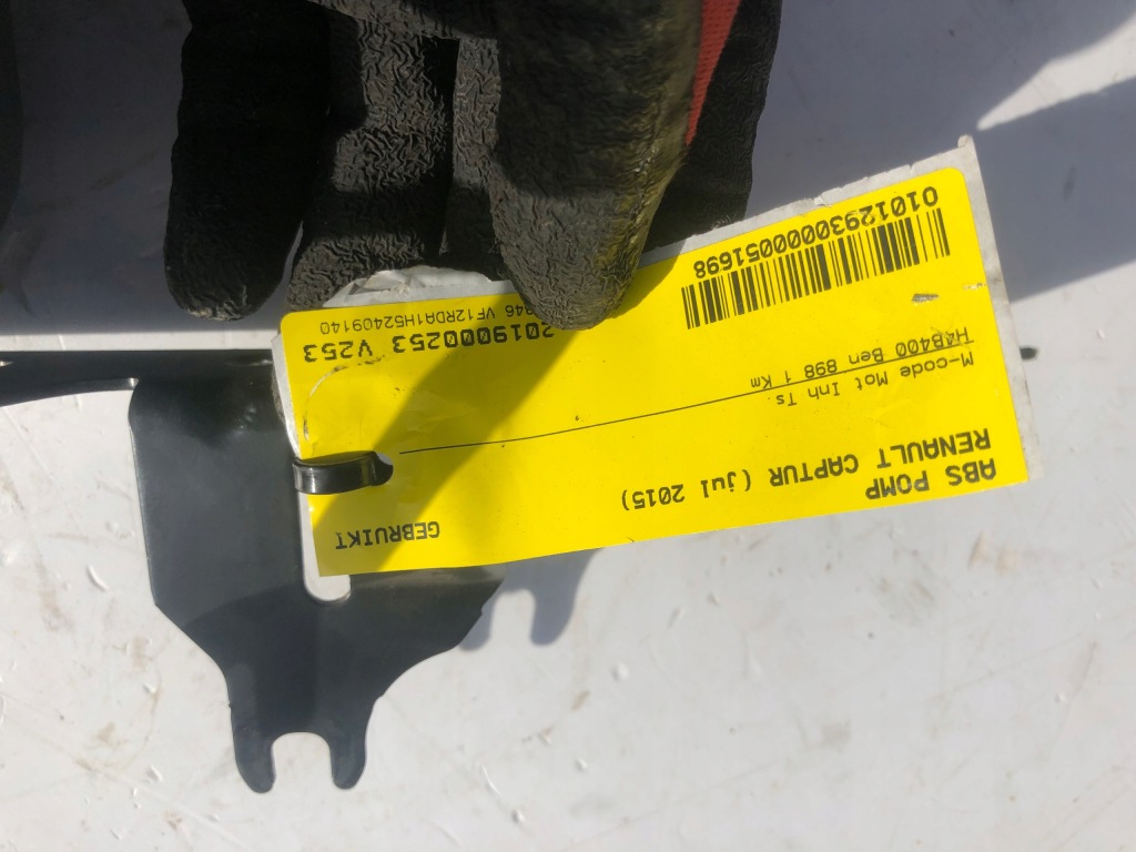 фото №4, Насос модуль блок керування abs renault captur i 1