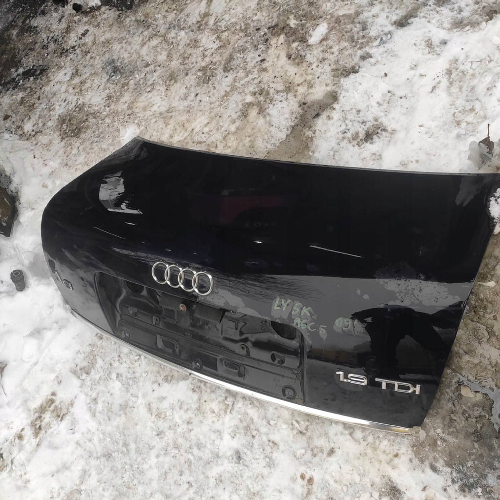 фото №10, Кришка багажника багажника задня audi a6 c5 sedan ly5k