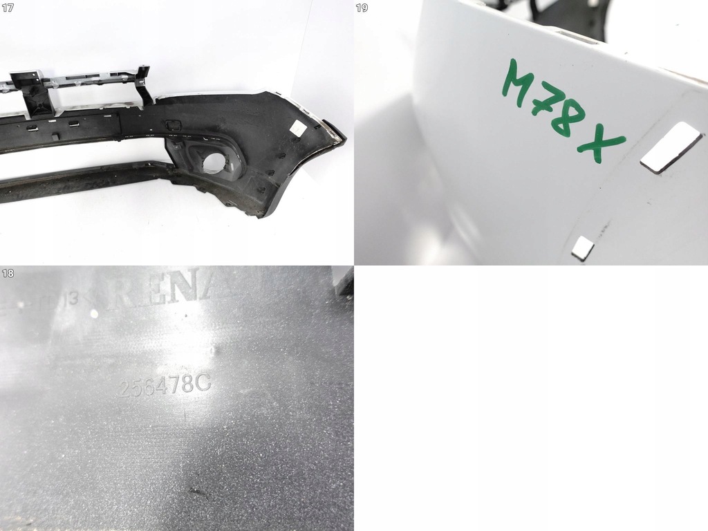 фото №12, Dacia sandero ii 2 stepway lift 17-20 бампер спойлер молдинг перед