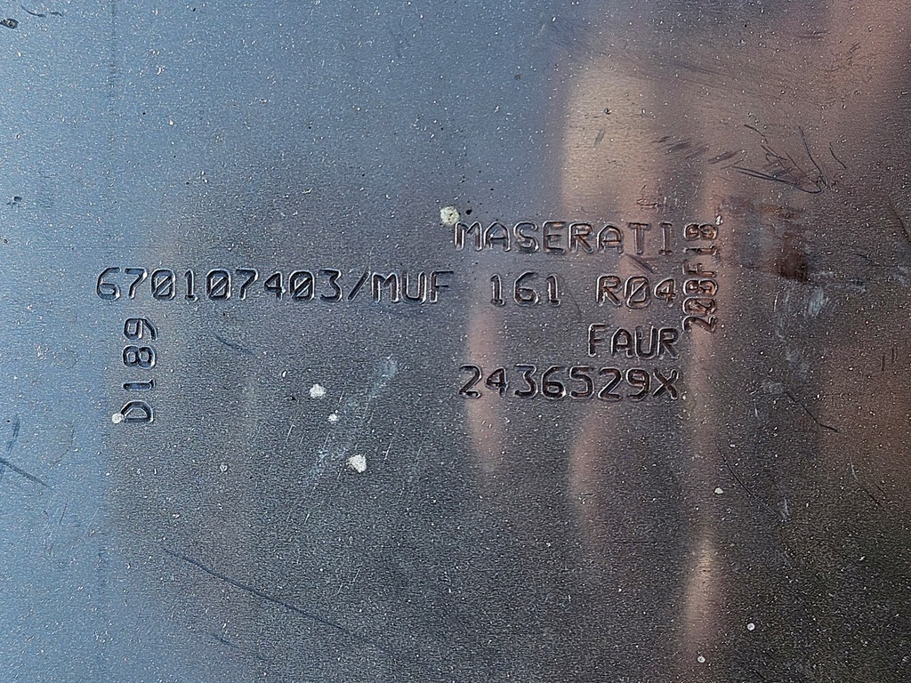 фото №8, Гасник вихлоп правий maserati ghibli iii 3 670107403 670030856 670104139