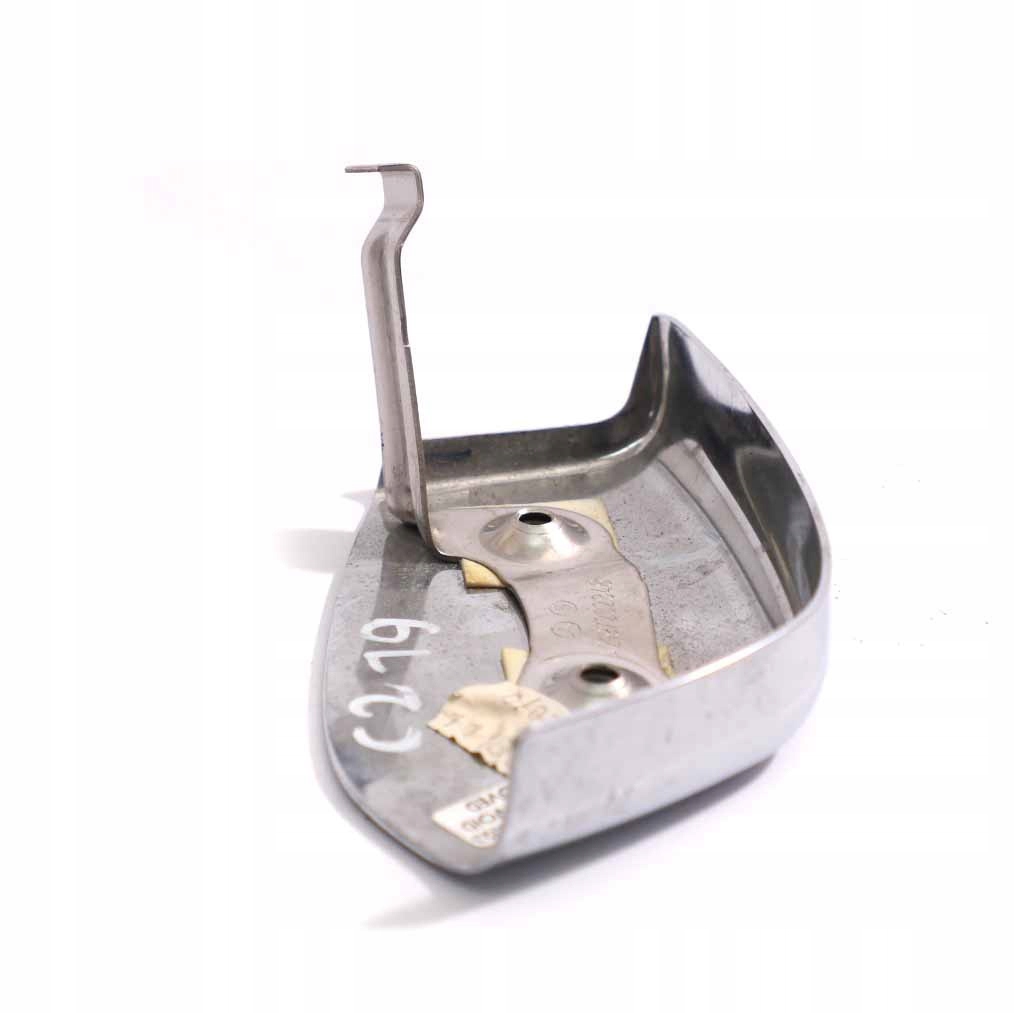 фото №10, Mercedes c219 уголок защита заглушка дверь левый перед хром a2197202348