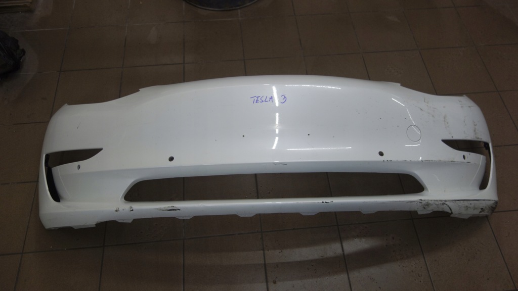 фото №1, Tesla model 3 бампер перед передній