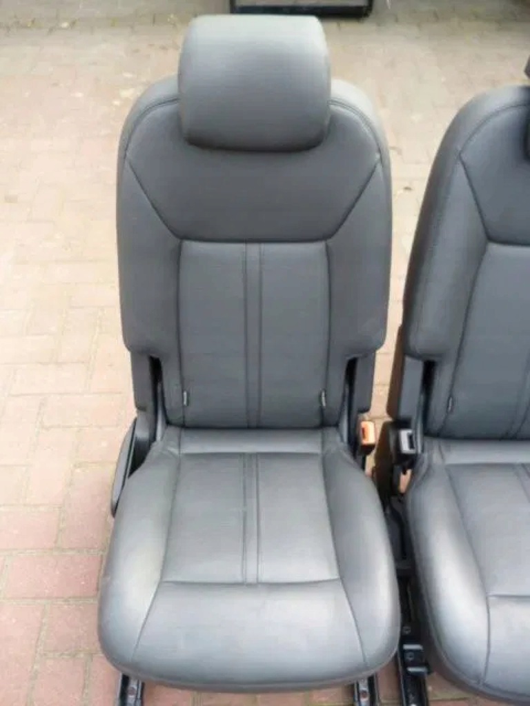 фото №7, Ładne сиденья задняя 2 ряд кожа czarna нитка s-max mk1 galaxy mk3 lift 2013 r