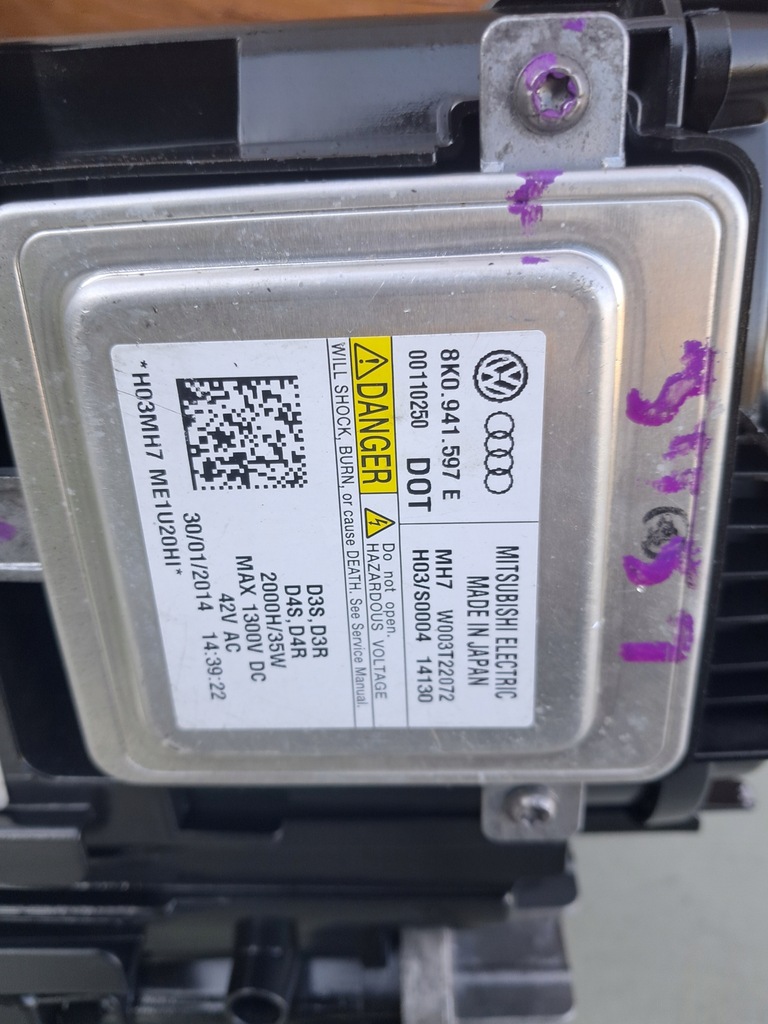 фото №15, Фара правый ксенон поворотный audi q3 8u0941006b