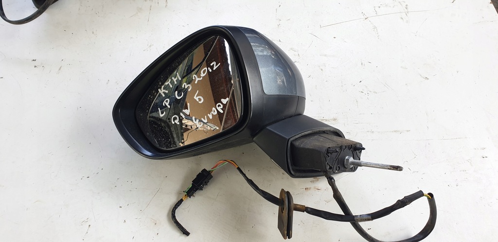фото №1, Зеркало левая citroen c3 ii 2010- kth 5 pin
