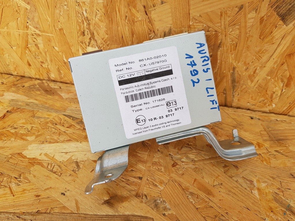 фото №1, Модуль блок управления мультимедиа toyota auris i