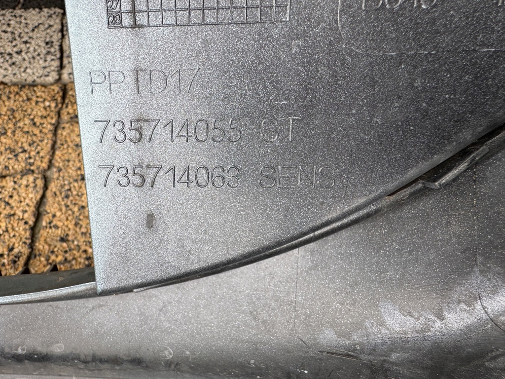 фото №8, Бампер fiat 500 ii 500e электрик перед передний