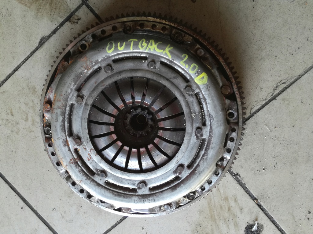 фото №1, Subaru outback iv 2,0d 2009 - 2014 rok колесо двомасовий притиск диск