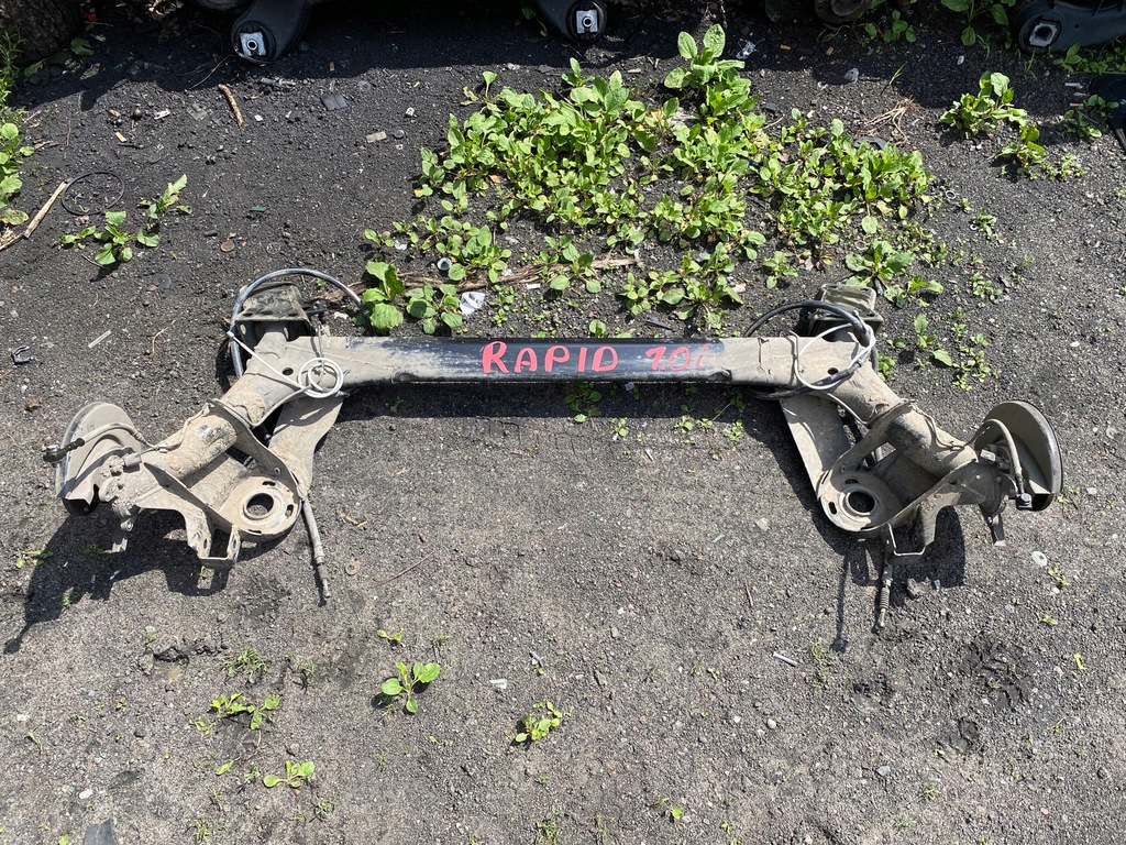 фото №1, 24 skoda rapid балка подвеска oś задняя