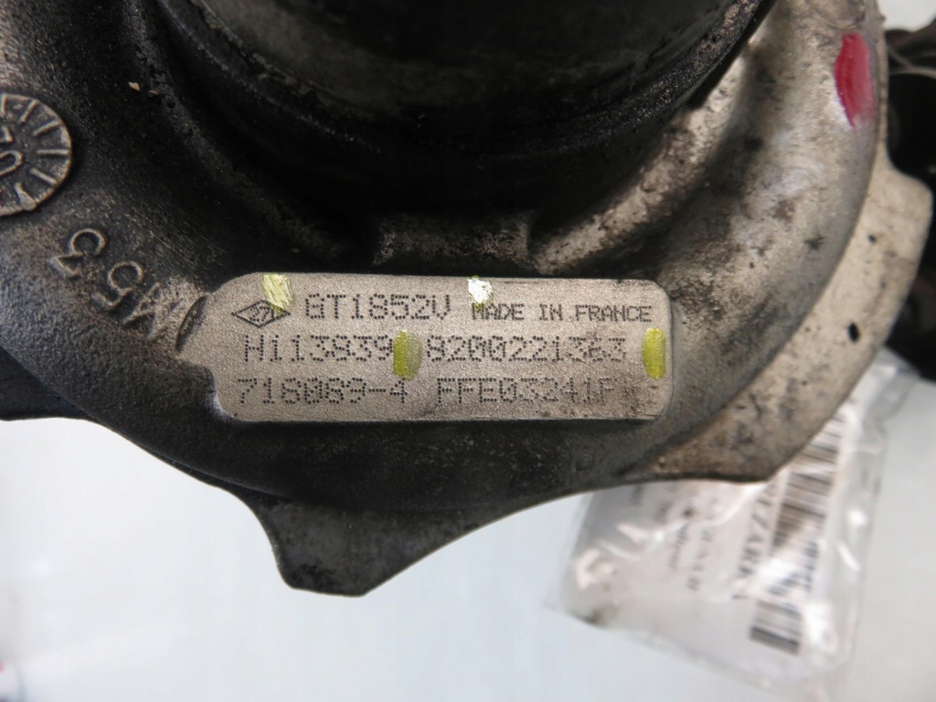 фото №7, Турбонагнітач renault laguna ii 2.2 dci 8200221363