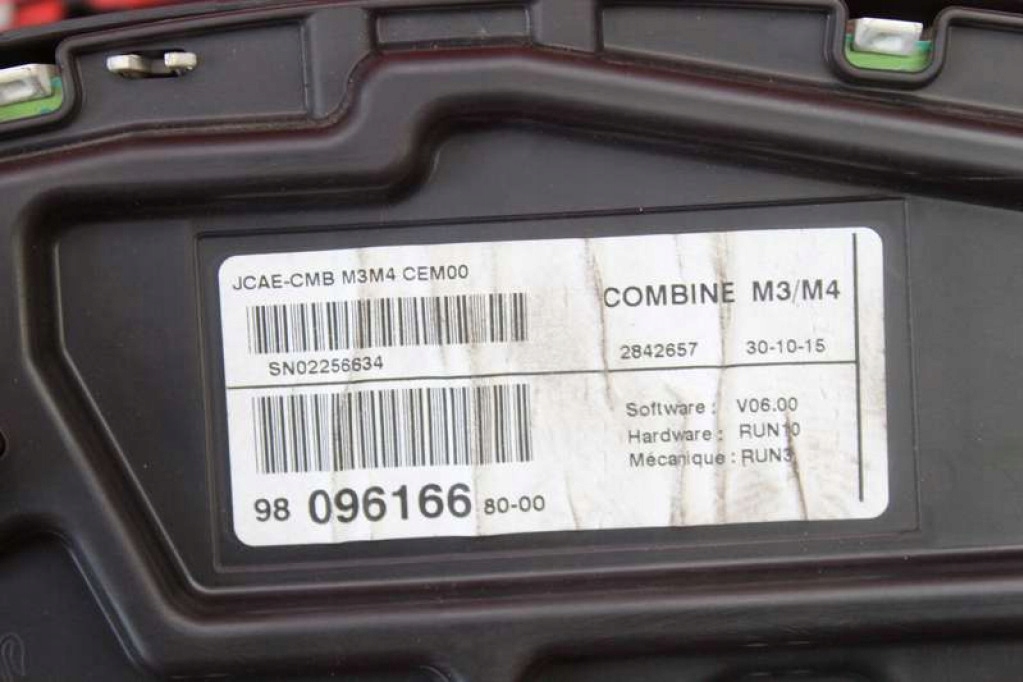 фото №8, Лічильник прилади eu 9809616680 citroen c-elysee 2 ii 1.6 vti 12-17