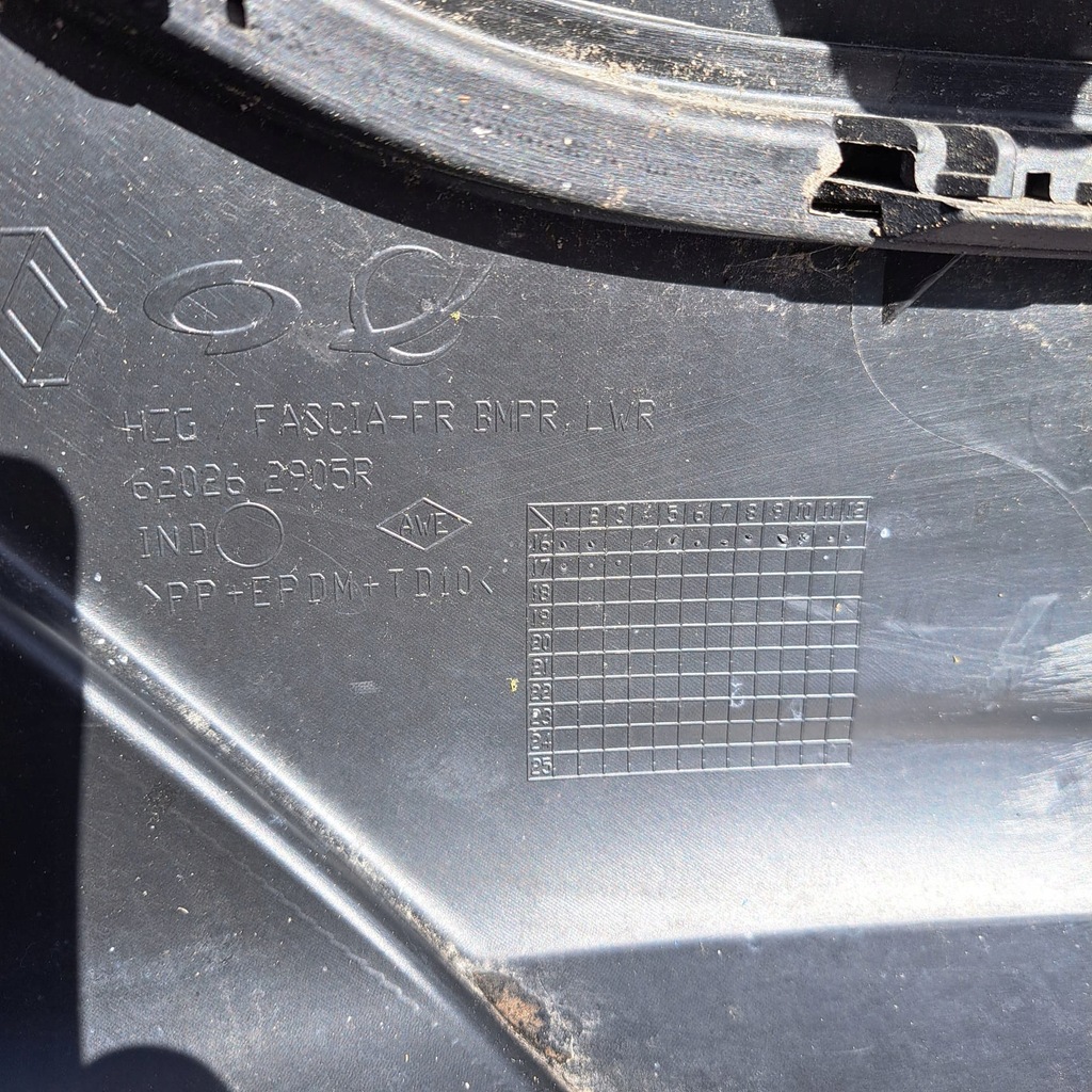 фото №8, Renault koleos ii 17- бампер перед pdc